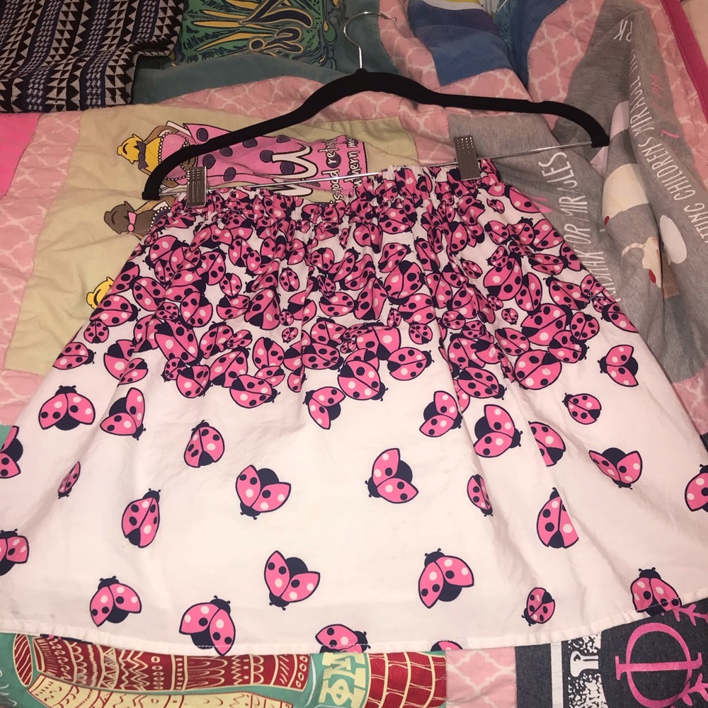 Lily Pulitzer ladybug skirt